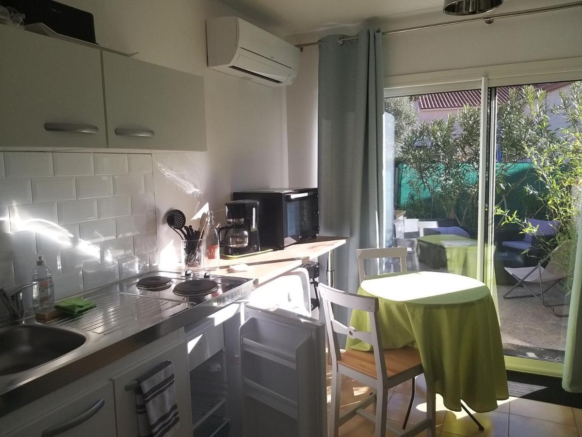 Rez De Jardin Cosy Avec Terrasse Fleurie Apartment Arles-sur-Tech Exterior photo